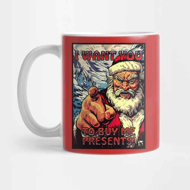 I Want You to Buy Me Presents! by cloudlanddesigns